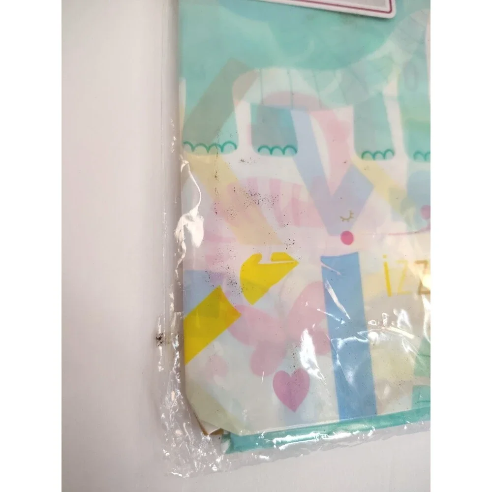 Viola Giant Gift Bag 36 In X 44  Baby Theme Butterfly Tropical Animals Numbers